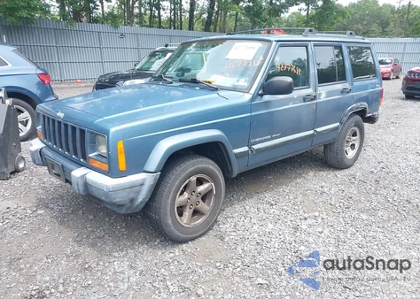 1999 Jeep Cherokee Classic/Sport from USA, damaged, VIN 1J4FF68S3XL608860